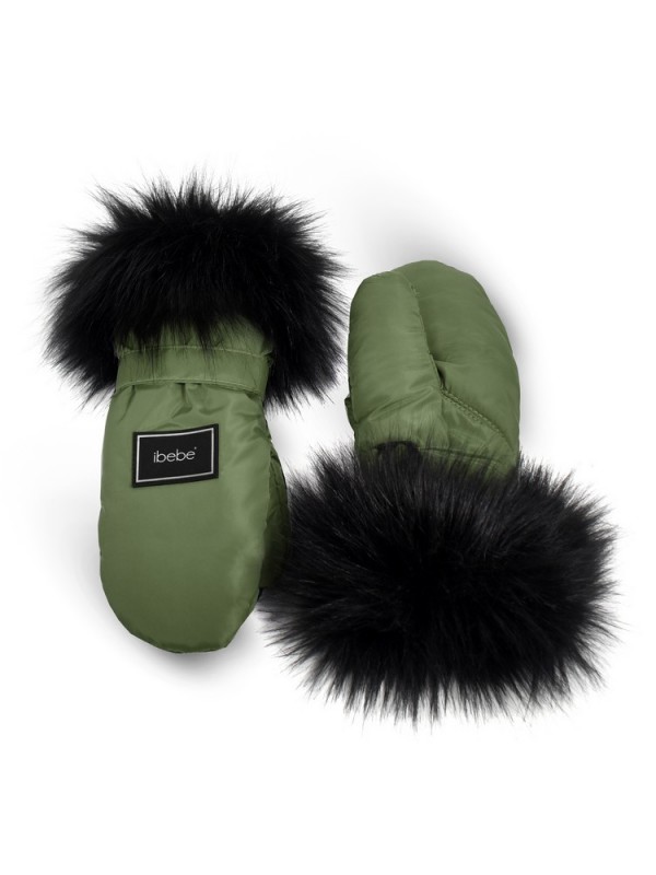 Muffs with fur THERMO IBEBE MINT