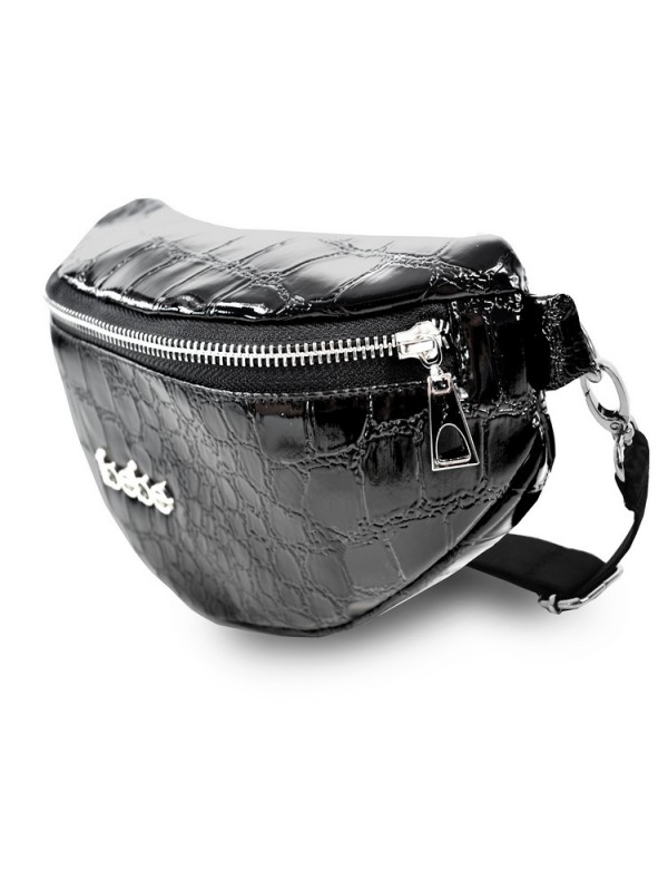 Zippered eco leather kidney bag ibebe...