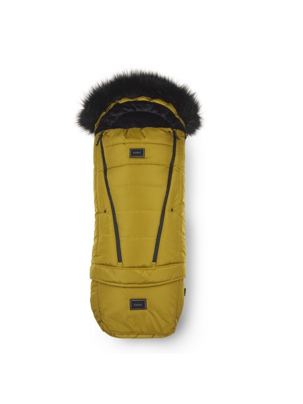 Sleeping bag with fur THERMO IBEBE HONEY