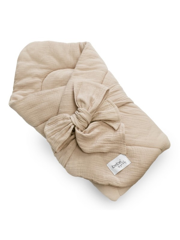 copy of Cotton blanket by Ibebe Beige