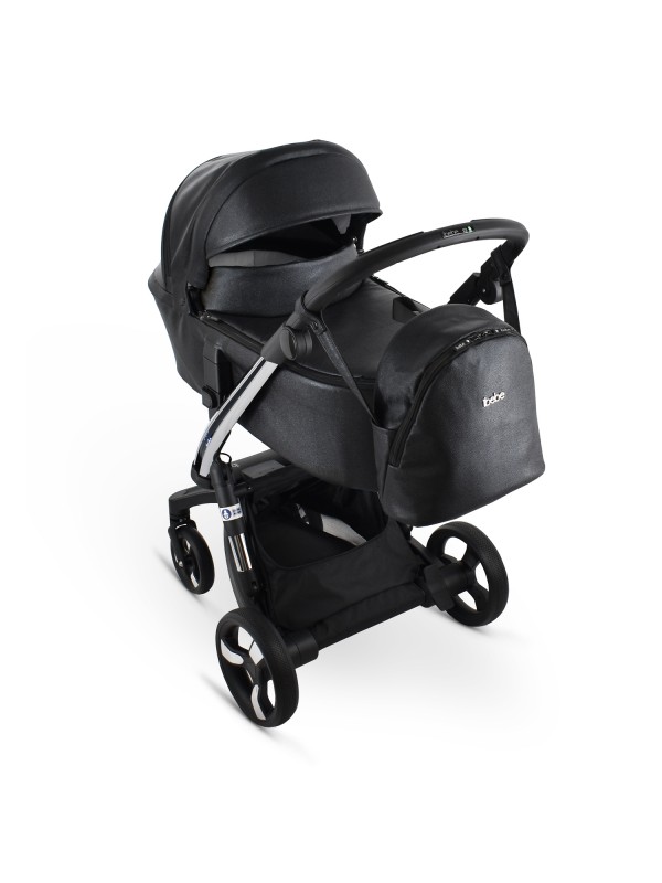 Stroller with electronic brake ibebe...