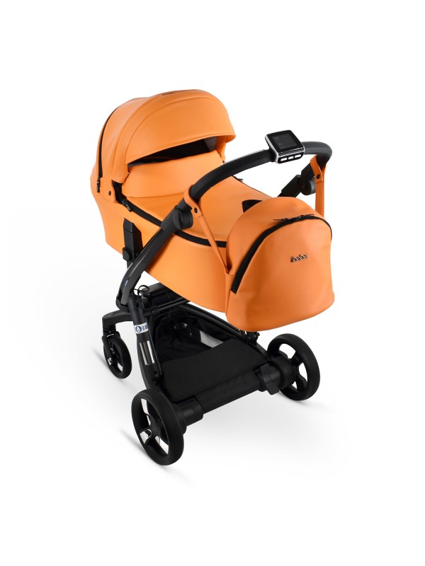 Stroller with electronic brake and...