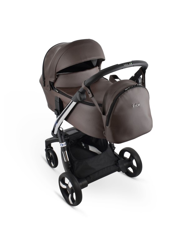 Stroller with electronic brake ibebe...