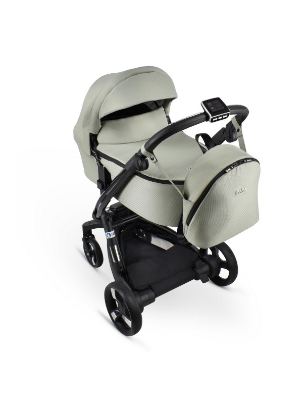 Stroller with electronic brake and...