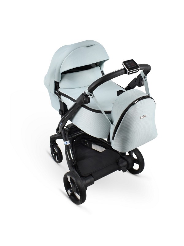 Stroller with electronic brake and...